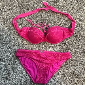Pink Aerie Bikini Swimsuit